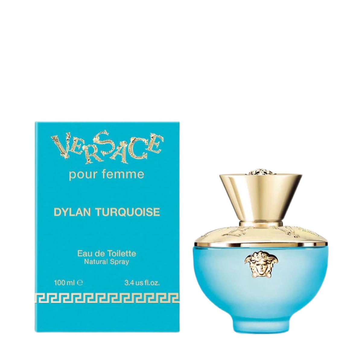 VERSACE - DYLAN TURQUOISE EDT 100 ML (SCATOLATO)